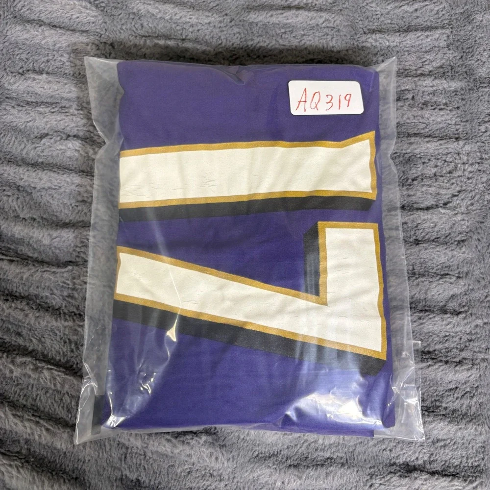 Nike Baltimore Ravens Wallace 17 Jersey Youth Large 14-16 Purple NFL Football